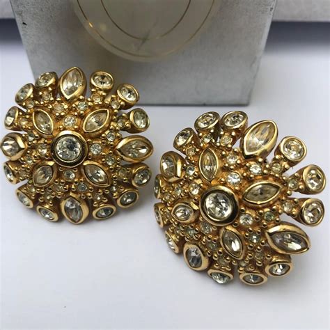 christian dior earrings australia|vintage christian dior earrings.